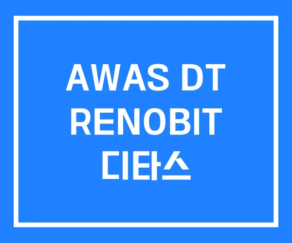 AWAS DT RENOBIT 디타스