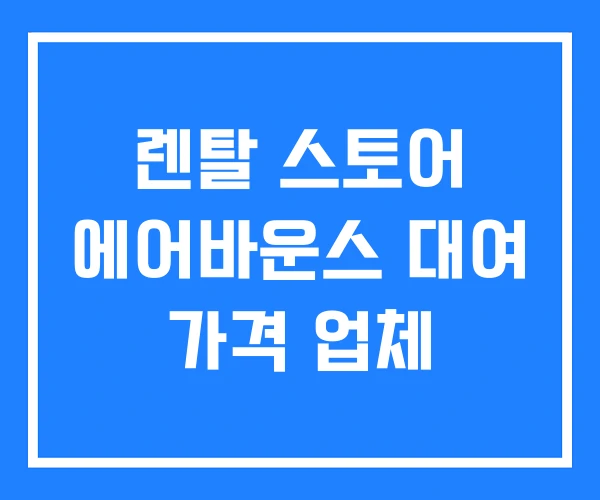 렌탈 스토어 에어바운스 대여 가격 업체 렌탈 스토어 에어바운스 대여 가격 업체