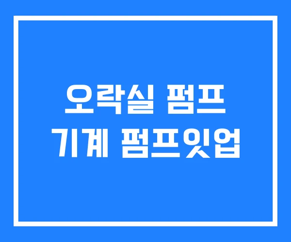오락실 펌프 기계 펌프잇업