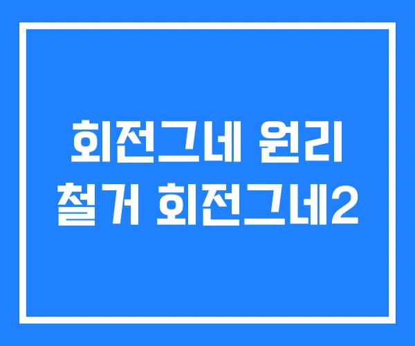 회전그네 원리 철거 회전그네2 회전그네 원리 철거 회전그네2